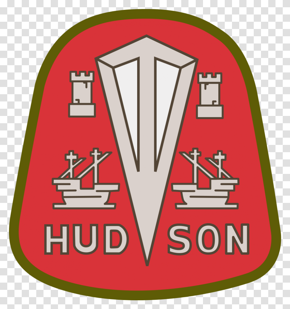 Hudson Logo Hudson, Symbol, Trademark, Armor, Badge Transparent Png