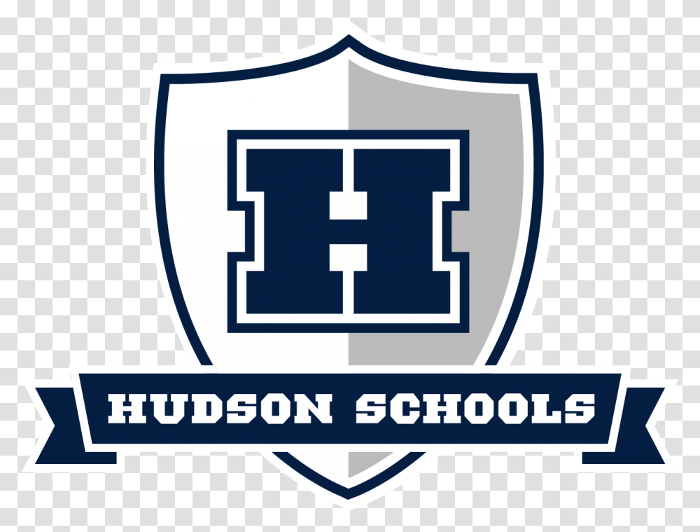 Hudson School District Logo, First Aid, Armor, Shield, Security Transparent Png