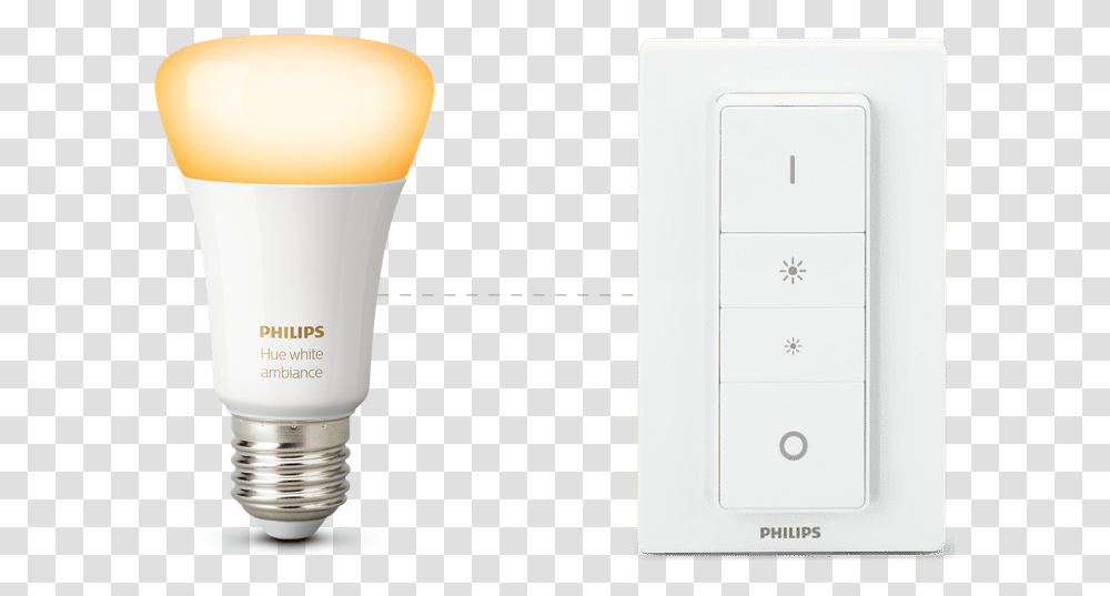 Hue Dimmer Switch Lights That Think For Themselves Compact Fluorescent Lamp, LED, Lightbulb, Mobile Phone, Electronics Transparent Png