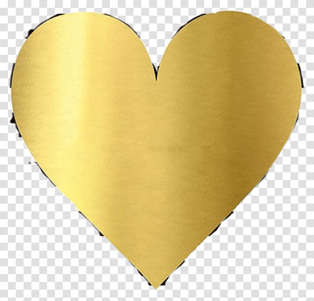 Huella De Perro Corazon Dorado, Heart, Balloon, Cushion Transparent Png
