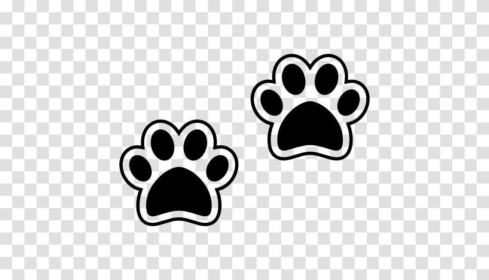 Huellas De Los Perros Stock De De, Stencil, Footprint Transparent Png