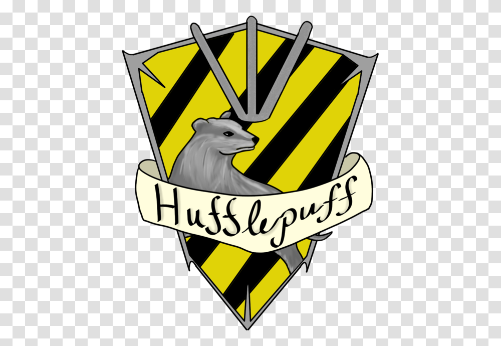 Hufflepuff Crest Clipart Download Free Printable Hufflepuff Crest, Label, Mammal, Animal Transparent Png