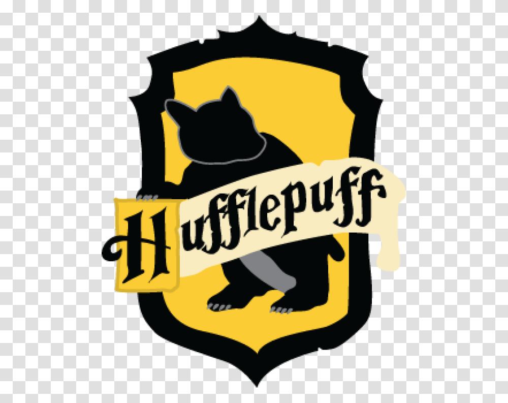 Hufflepuff Crest, Poster, Label, Beverage Transparent Png