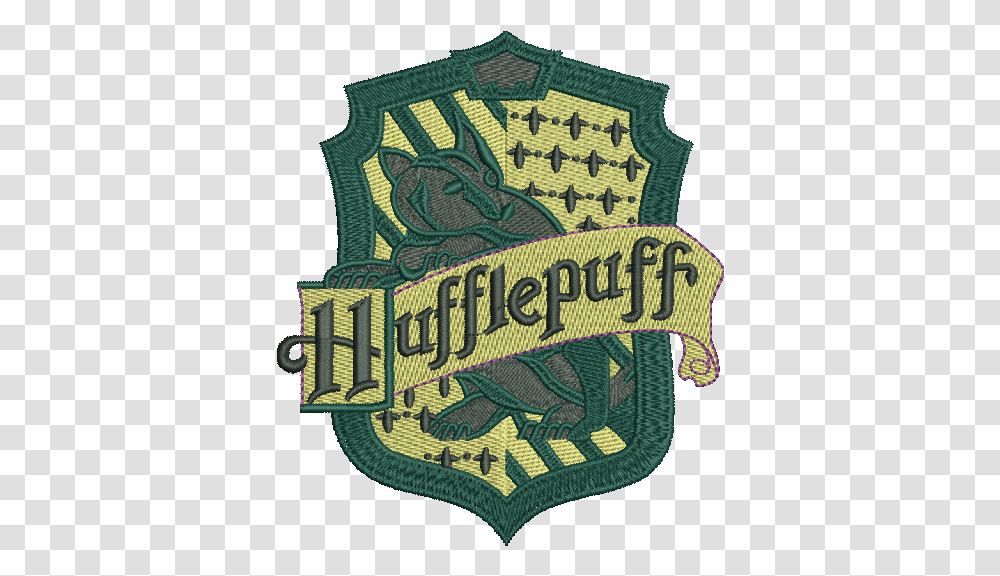 Hufflepuff Harry Potter Embroidery Designs Instant Download Hufflepuff Crest, Logo, Symbol, Trademark, Badge Transparent Png