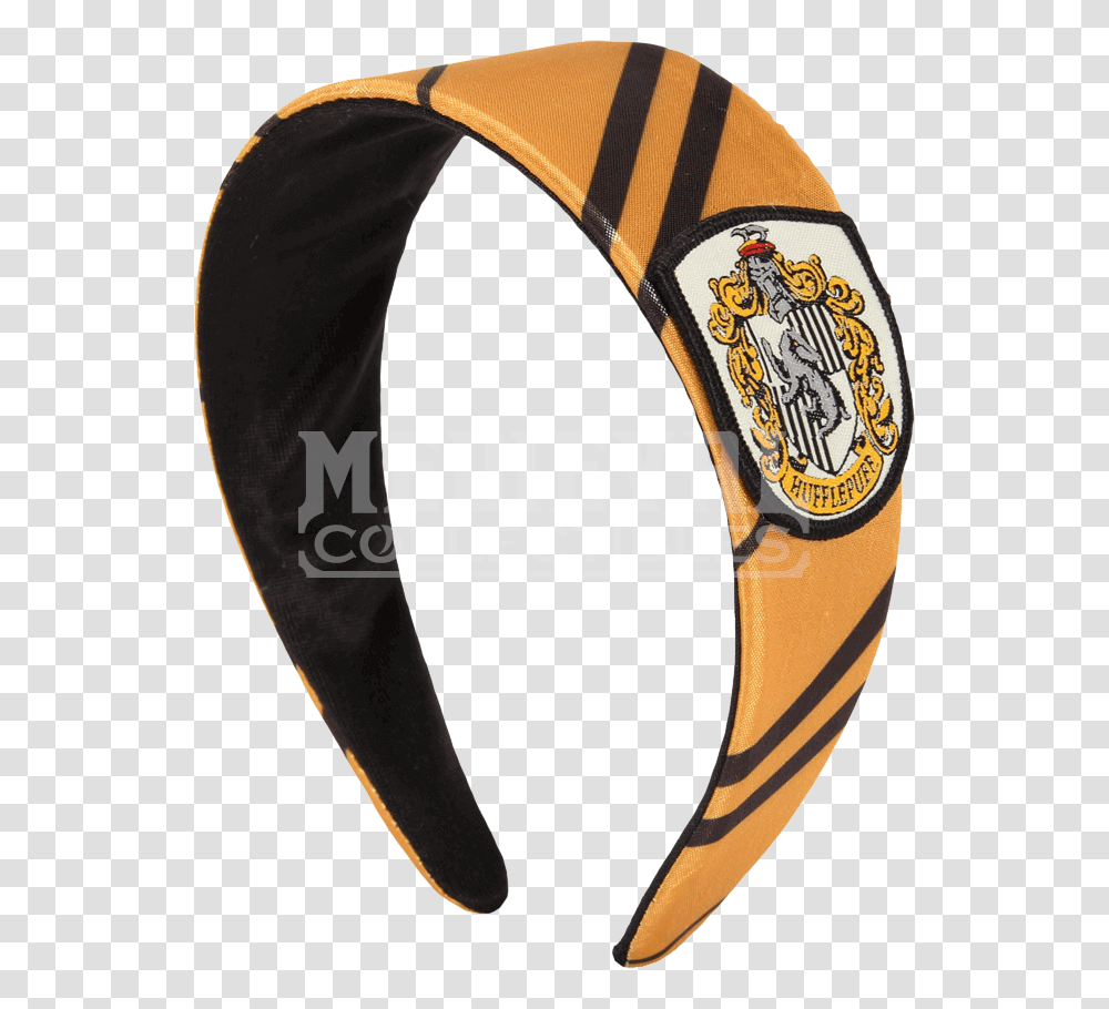 Hufflepuff Headband, Logo, Trademark, Gold Transparent Png