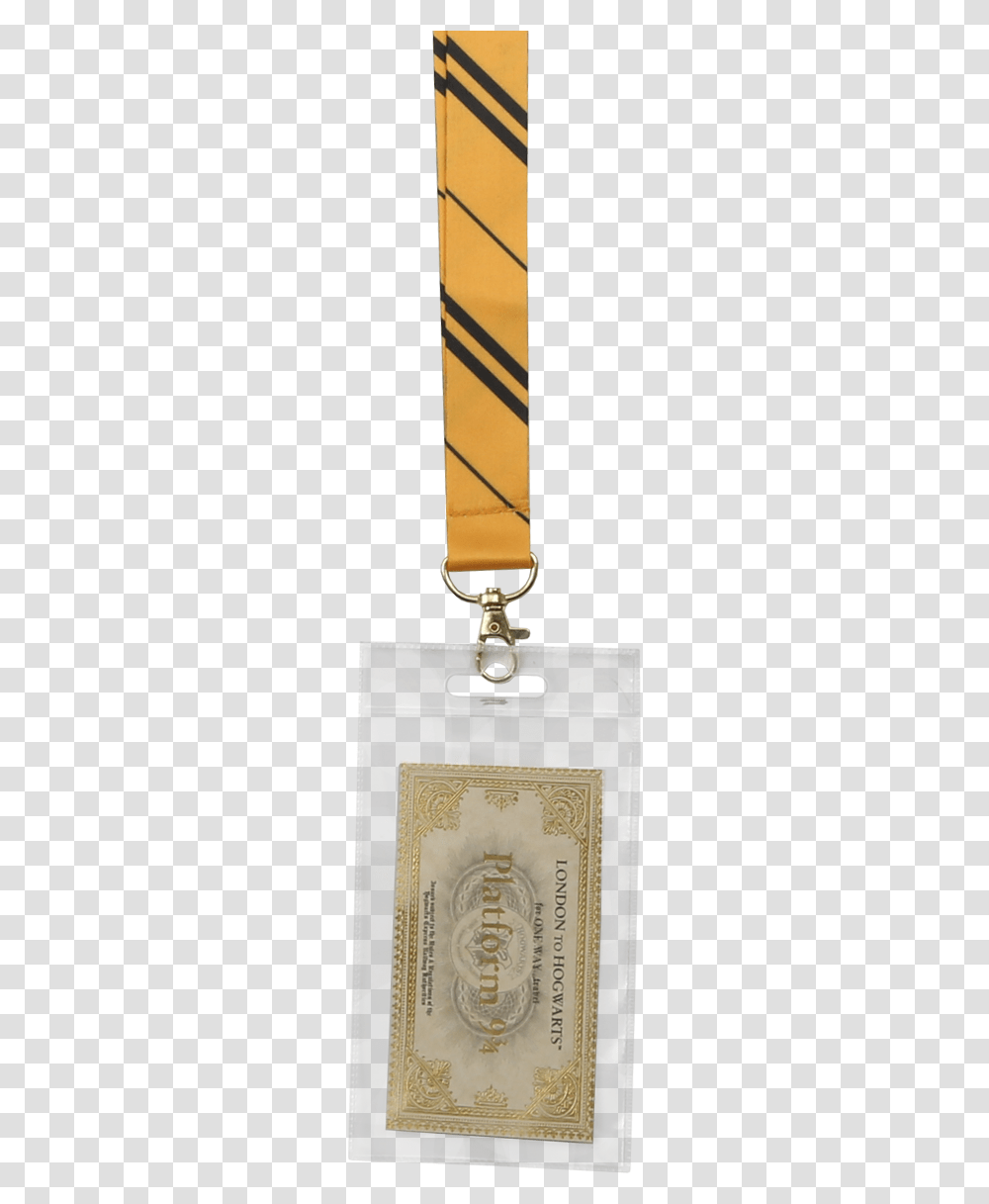 Hufflepuff House Tie Lanyard Ticket002 V Coin Purse, Gold, Crystal Transparent Png