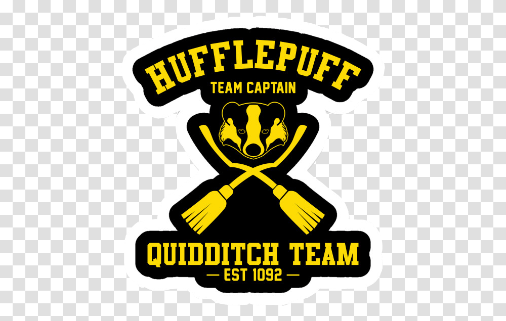 Hufflepuff Teamcaptain Quidditch Language, Symbol, Logo, Trademark, Person Transparent Png