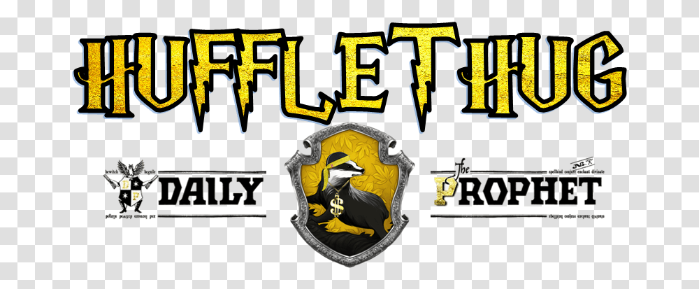 Hufflethug Harry Potter Daily Prophet, Person, Alphabet, Logo Transparent Png