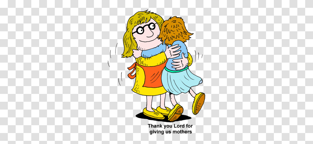 Hug Clipart Mother Daughter, Costume, Person, Performer Transparent Png
