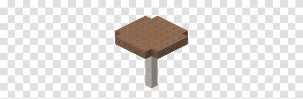 Huge Mushroom Official Minecraft Wiki, Tabletop, Furniture, Coffee Table, Wood Transparent Png