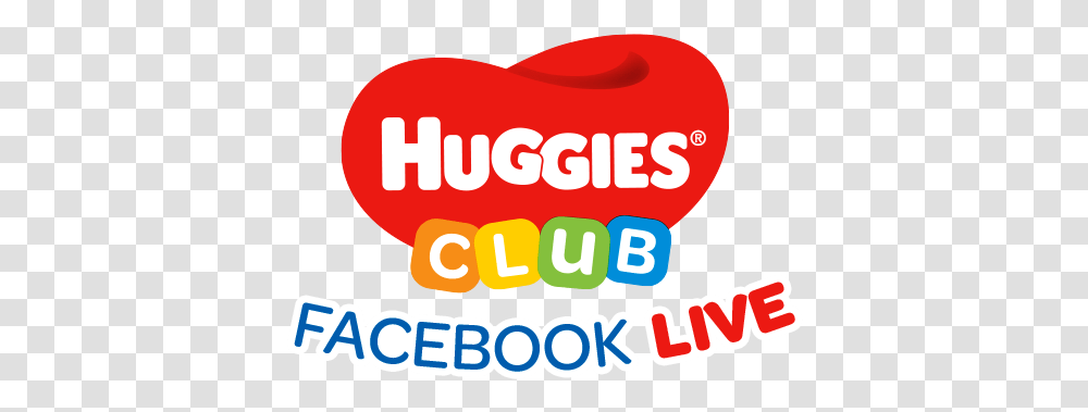 Huggies Club Facebook Live Online Huggies, Label, Text, Logo, Symbol Transparent Png