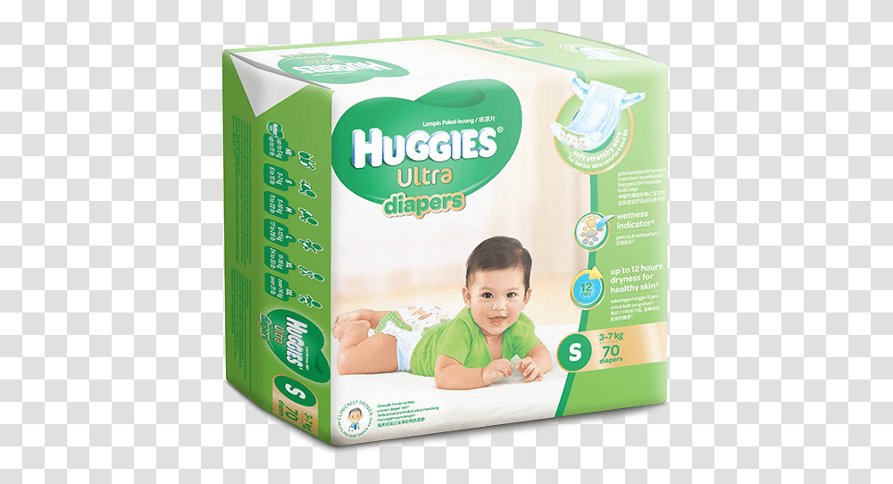 Huggies Ultra Diapers Price In Pakistan, Person, Human, Box, Flyer Transparent Png