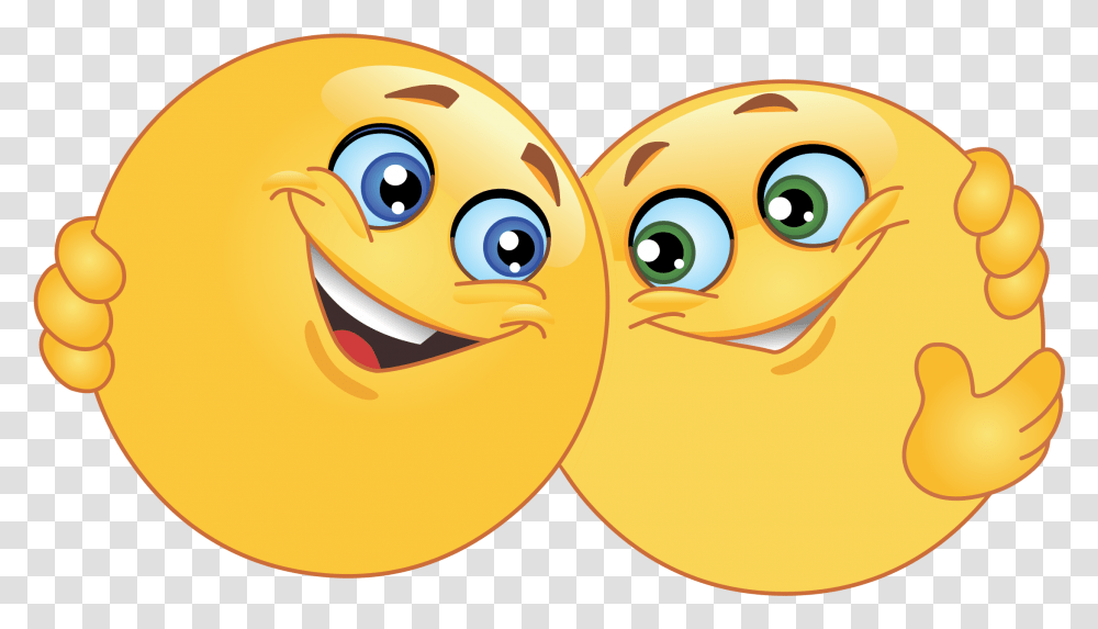 Hugging Friends Emoji Decal Sharing Emoji, Angry Birds, Fish, Animal Transparent Png