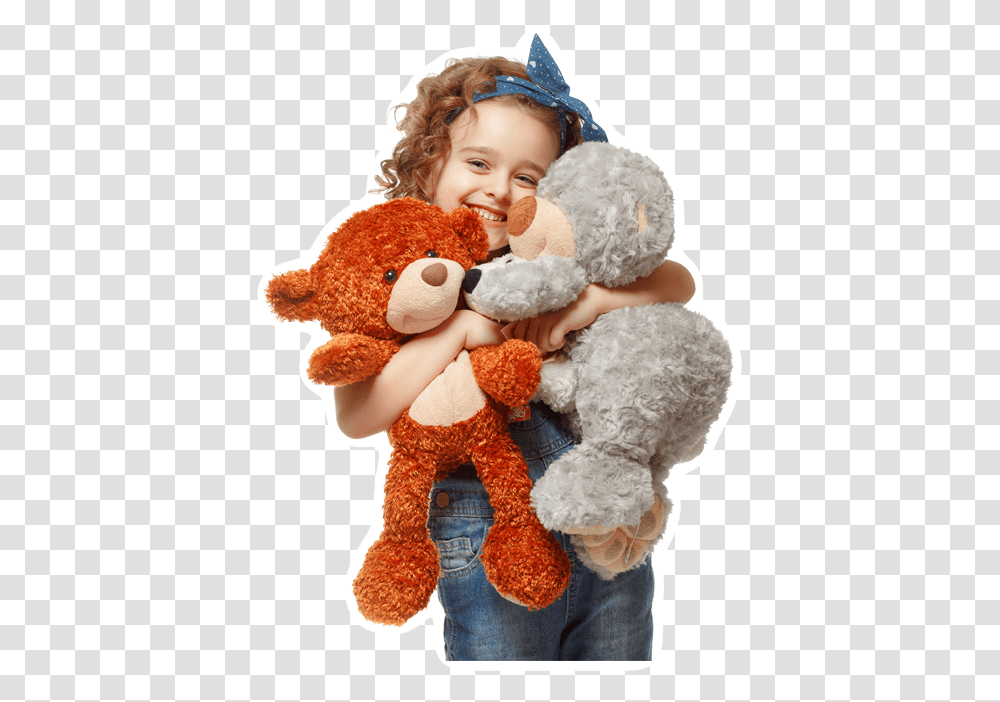 Hugging, Toy, Plush, Teddy Bear, Person Transparent Png