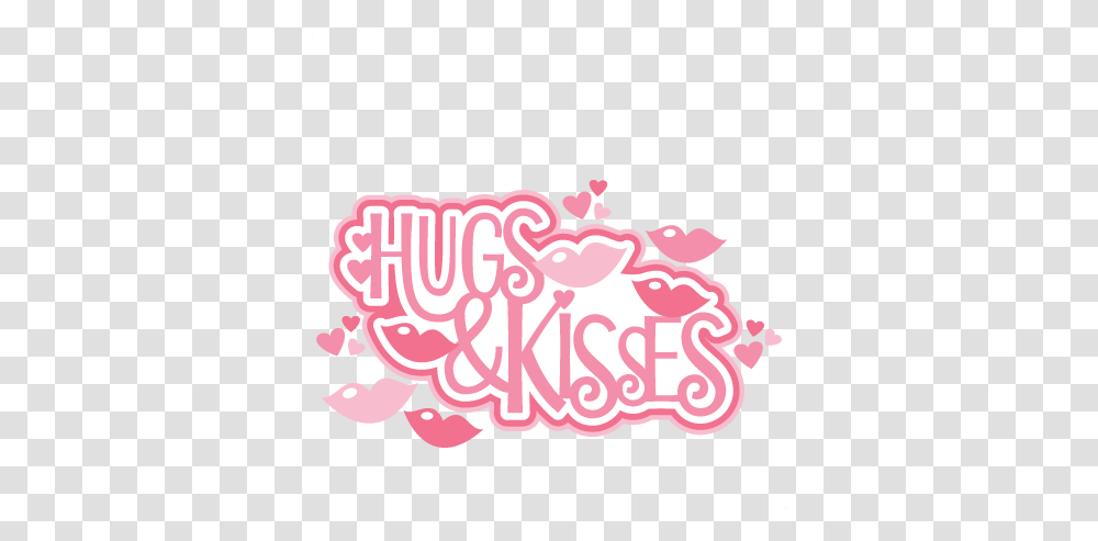 Hugs And Kisses 2 Image Hugs And Kisses Clipart, Label, Text, Plant, Flower Transparent Png