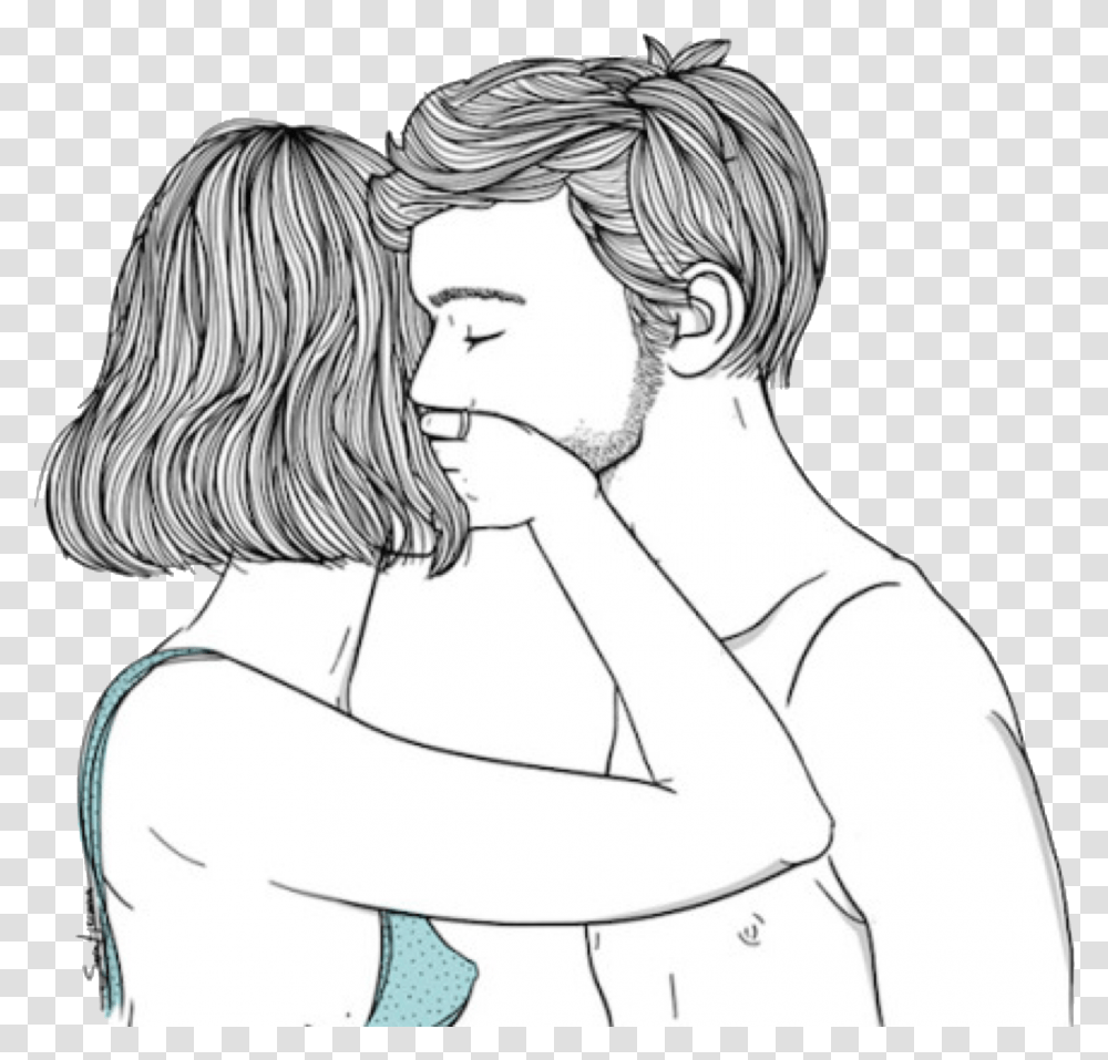 Hugs Love Hugging Stickers, Person, Human, Drawing Transparent Png