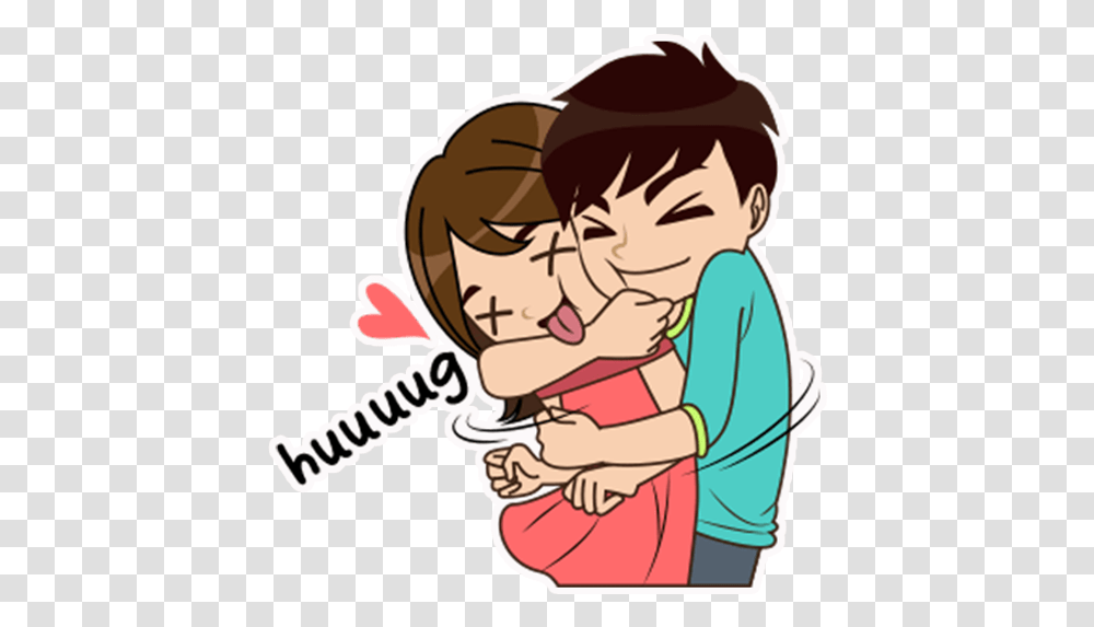 Hugs So Much Love Stickers, Person, Face, Doodle, Drawing Transparent Png