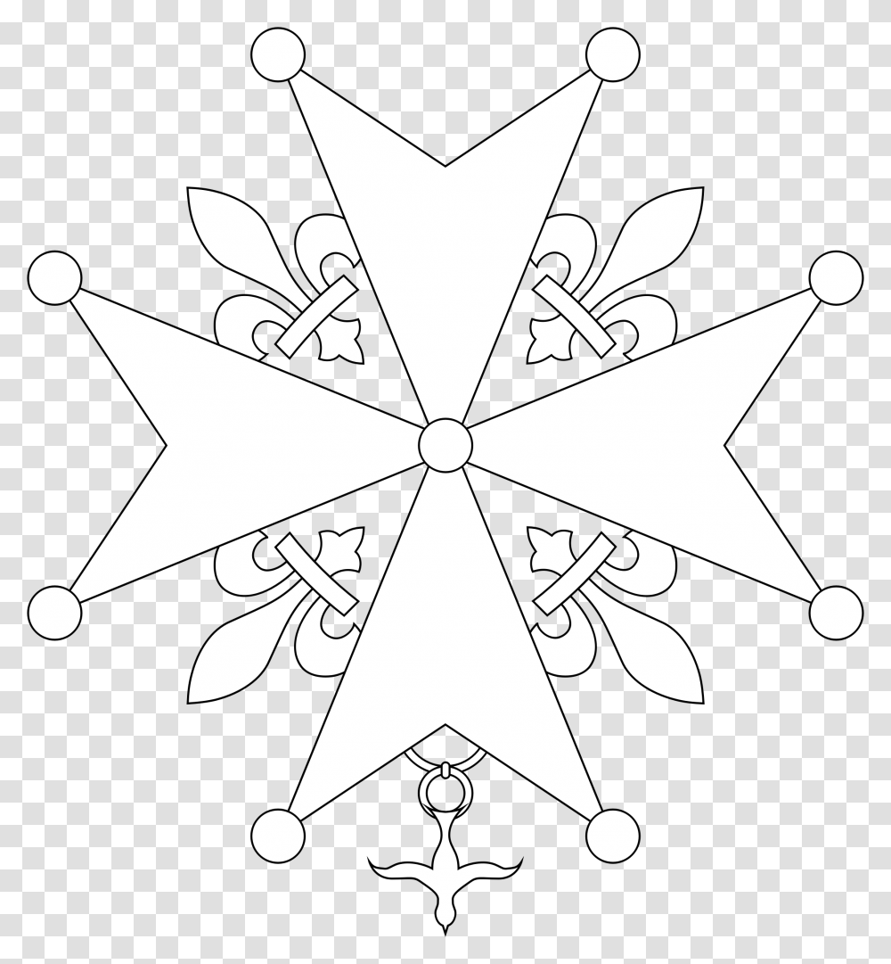 Huguenot Cross Clip Arts Huguenot Cross, Star Symbol, Stencil, Snowflake Transparent Png
