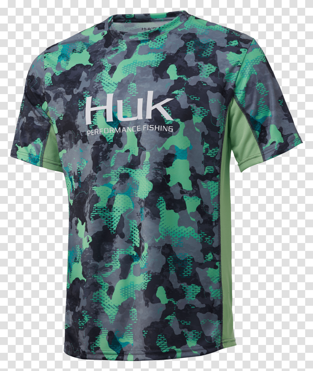 Huk Icon X Refraction Short Sleeve Short Sleeve Transparent Png