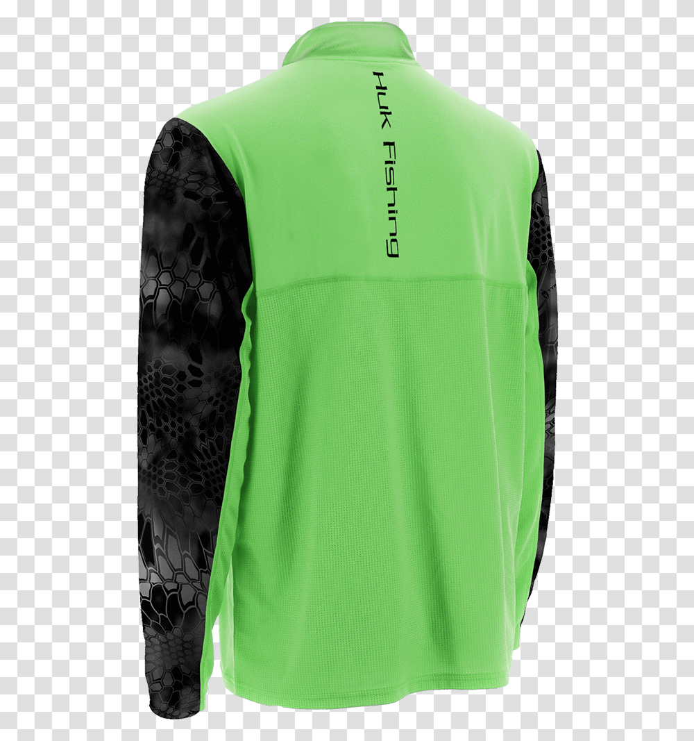 Huk Kryptek Sleeve Icon Zip Long Sleeve, Bib, Clothing, Apparel Transparent Png