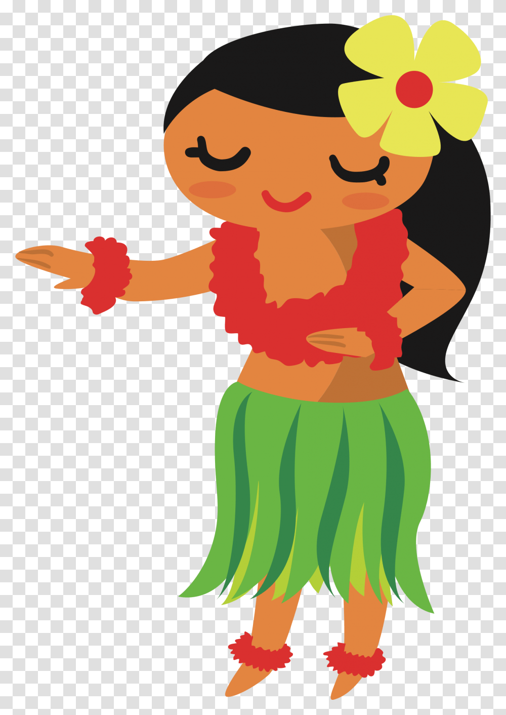 Hula Dancer Clipart, Person, Human, Toy, Cupid Transparent Png