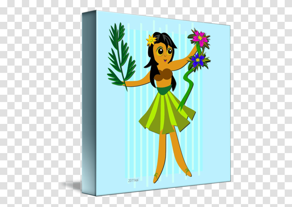 Hula Girl Dancing With Nature, Toy, Costume, Elf, Purple Transparent Png