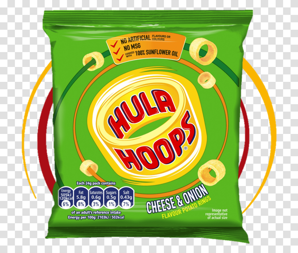 Hula Hoops Cheese And Onion, Food, Meal, Snack, Tin Transparent Png