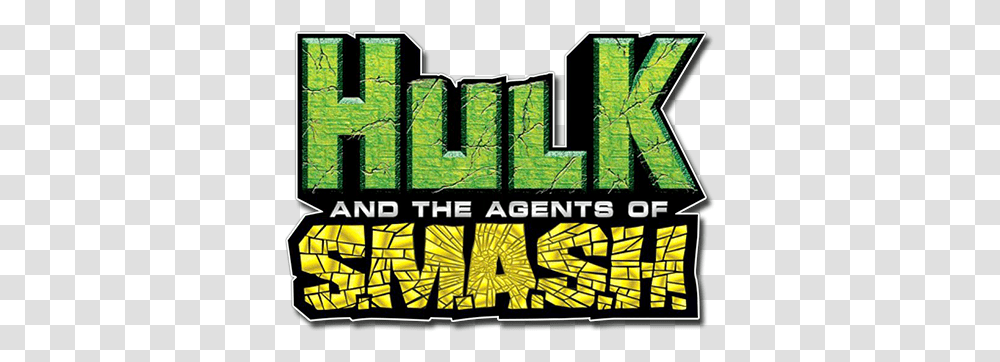 Hulk And The Agents Smash Logo Hulk And The Agents Of Graphic Design, Text, Alphabet, Word, Minecraft Transparent Png