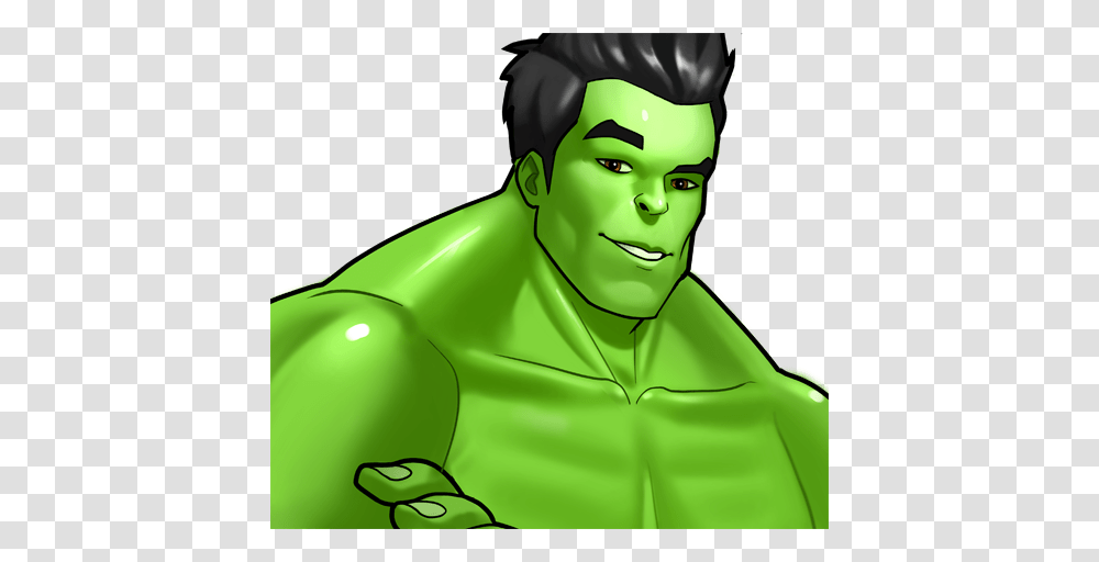 Hulk, Character, Green, Alien, Face Transparent Png