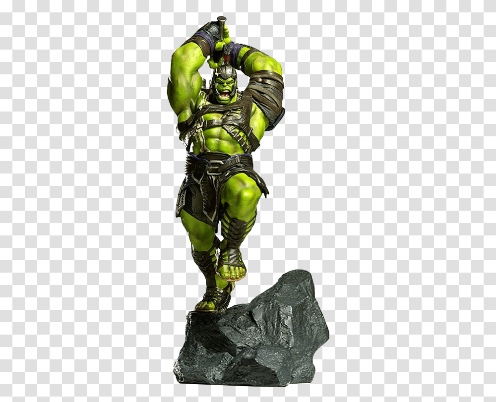 Hulk Gladiador Iron Studios, Person, Human, Ninja, Alien Transparent Png