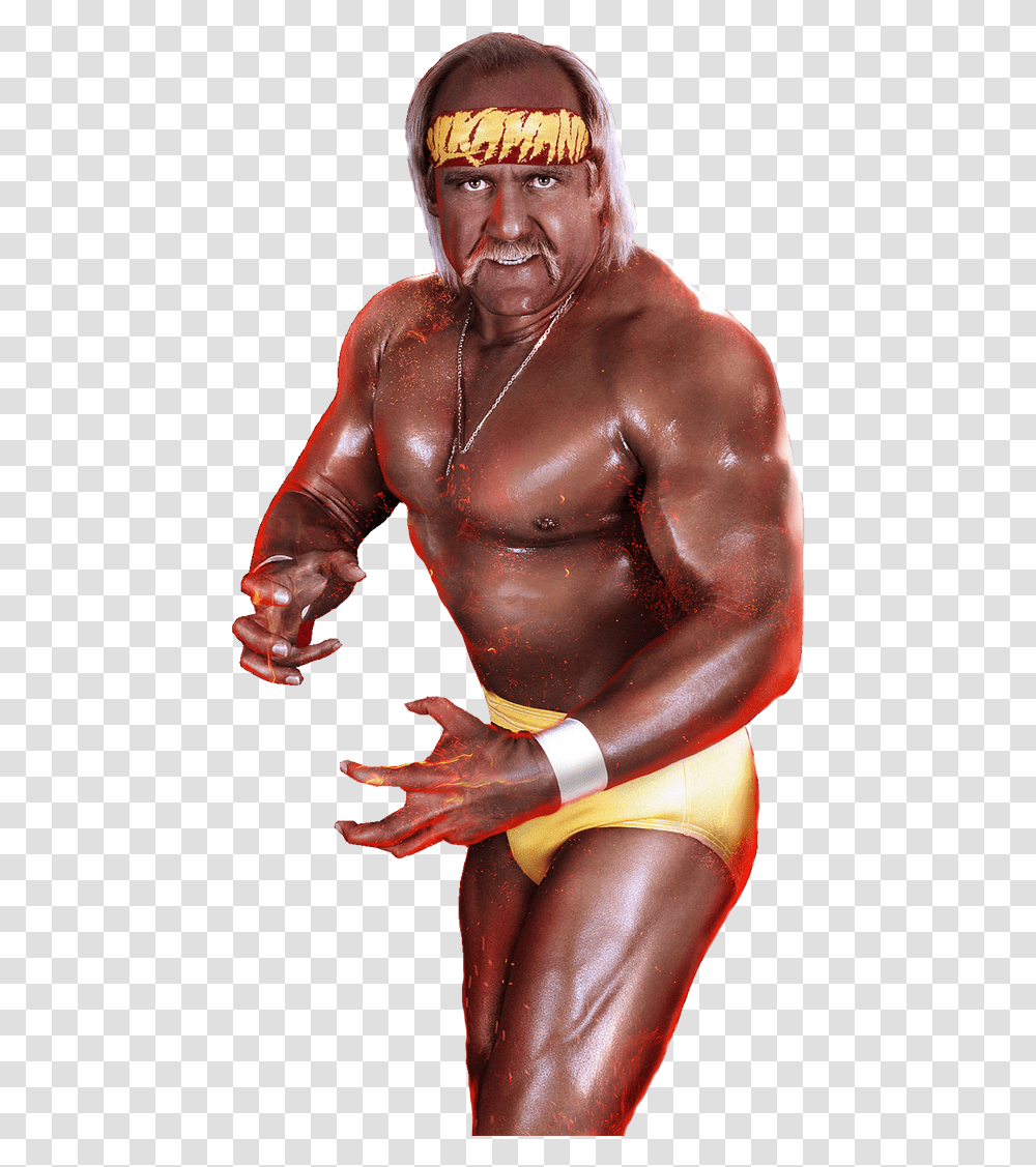 Hulk Hogan Background Hulk Hogan Wwe, Person, Human, Skin, Arm Transparent Png