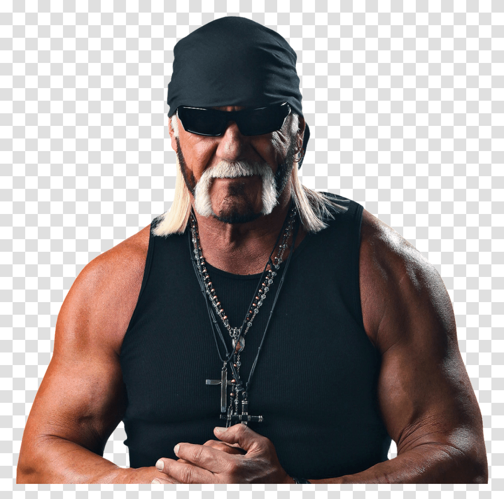 Hulk Hogan Tna Tna Hulk Hogan, Face, Person, Human, Beard Transparent Png