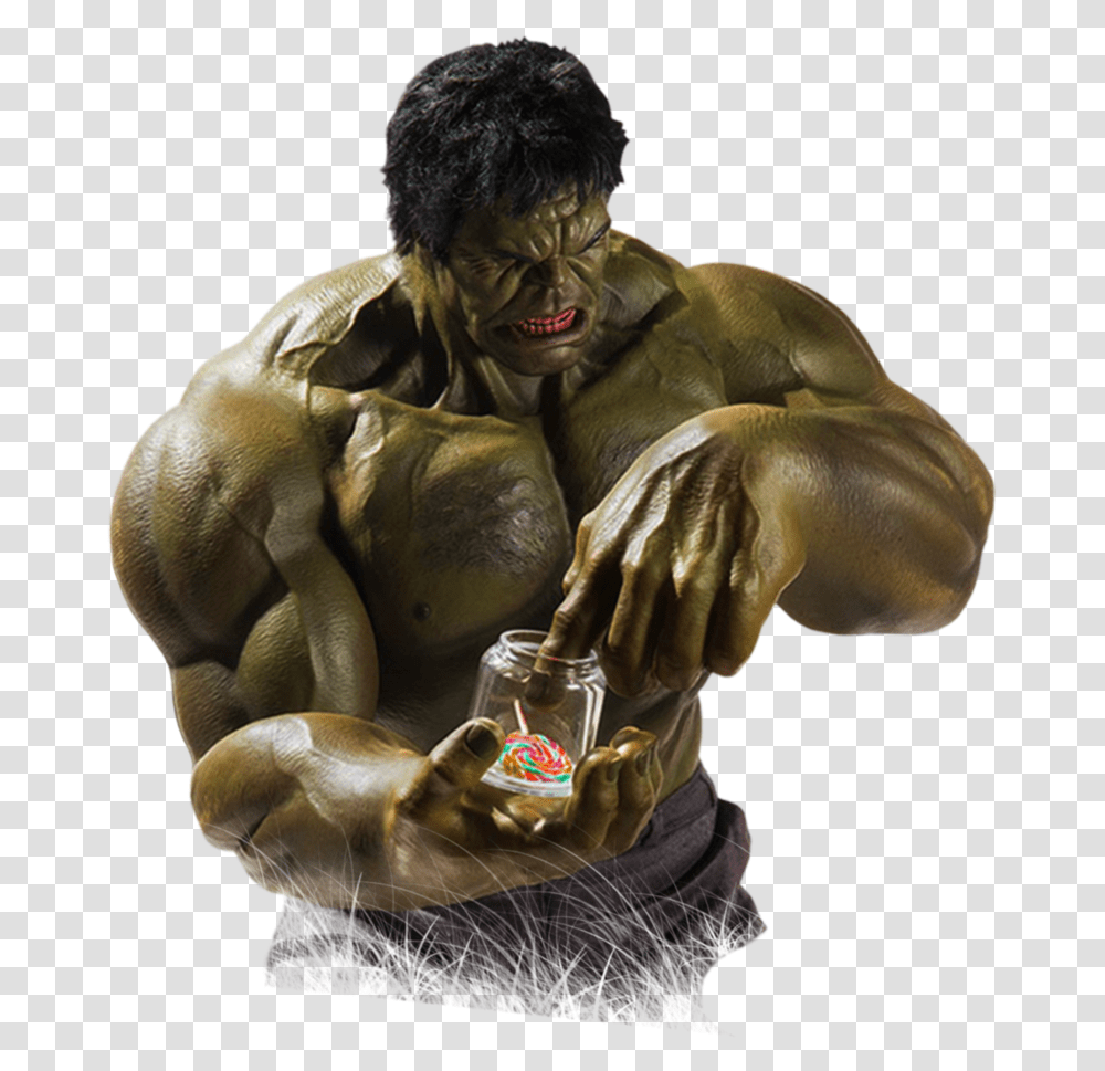 Hulk Hulk, Figurine, Person, Human, Sculpture Transparent Png