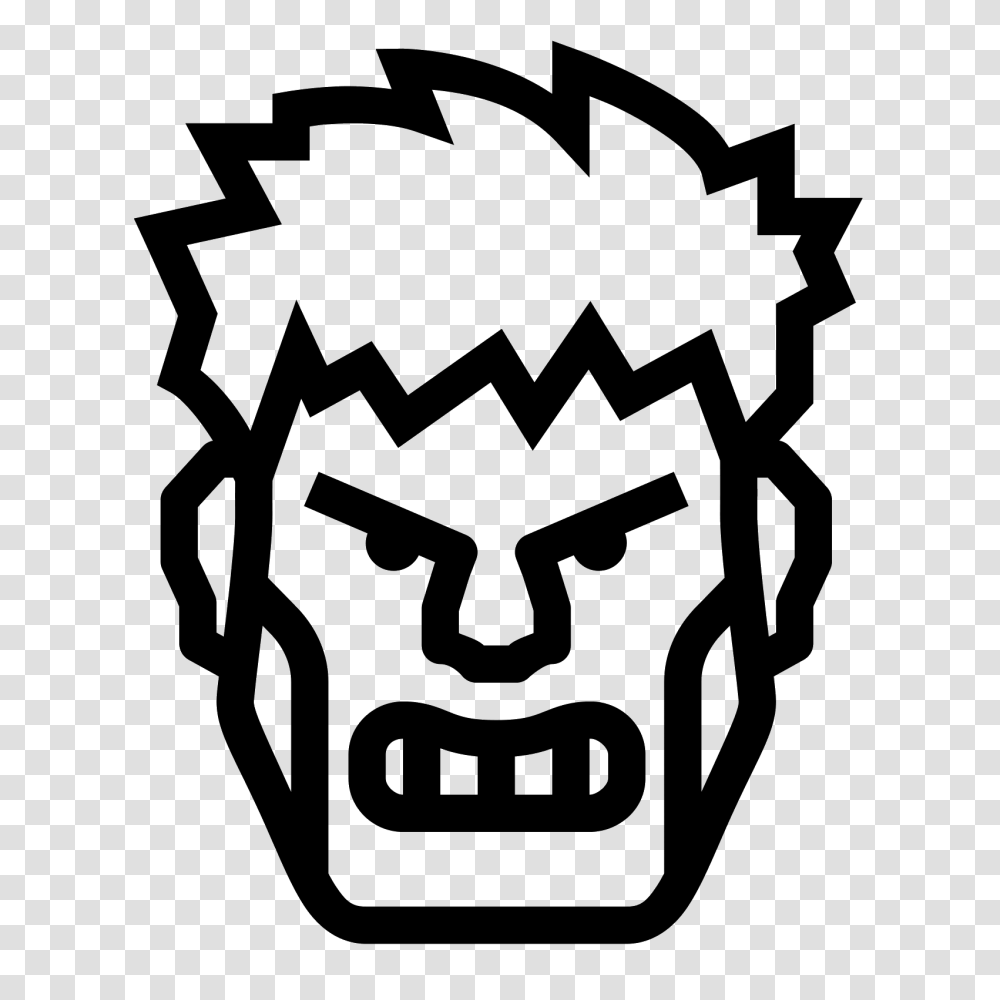 Hulk Icon, Gray, World Of Warcraft Transparent Png