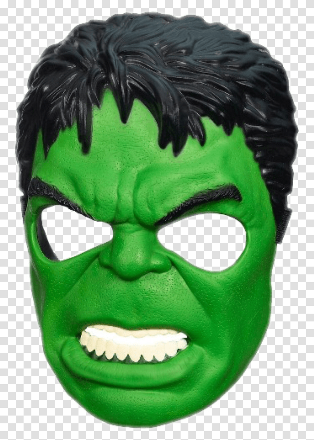 Hulk Mask Freetoedit Hulk Costume Incredible Hulk Mask Made Out Transparent Png