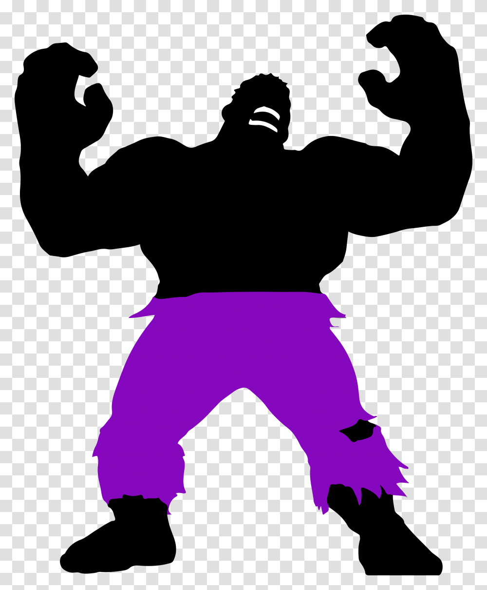 Hulk Silhouette Color Wheel Costume Marvel Vs Capcom 3 Hulk, Person, Ninja, Stencil, People Transparent Png