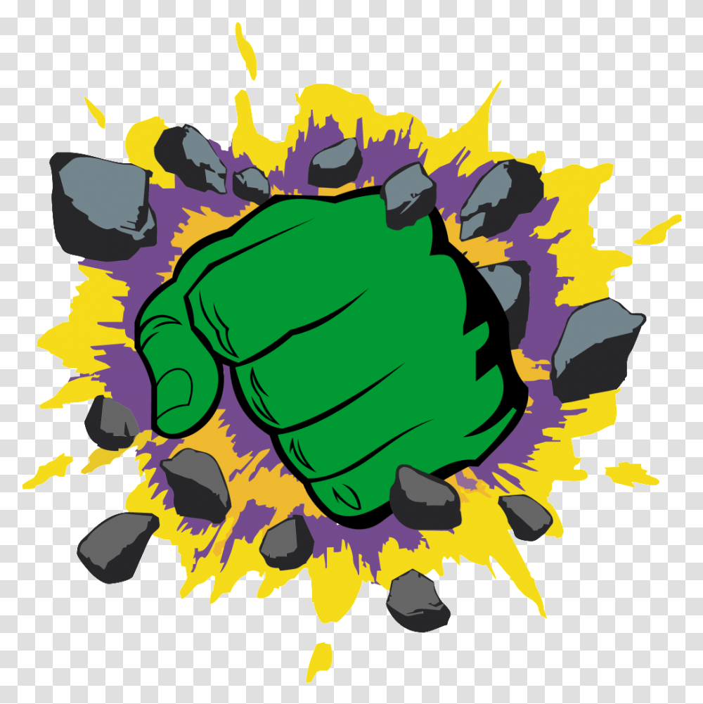 Hulk Smash Fist Hulk, Graphics, Art, Hand, Food Transparent Png