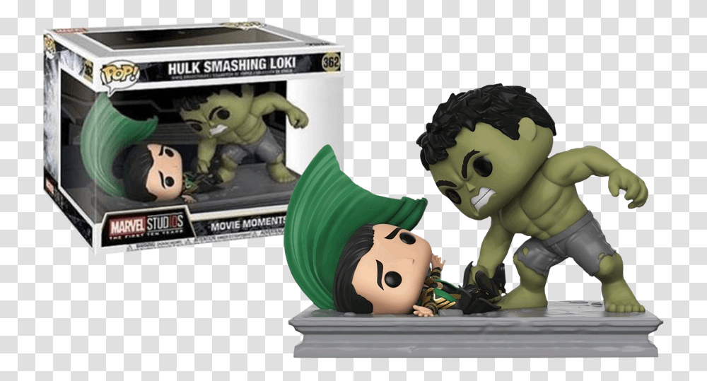Hulk Smashing Loki Funko, Furniture, Book, Plant, Comics Transparent Png