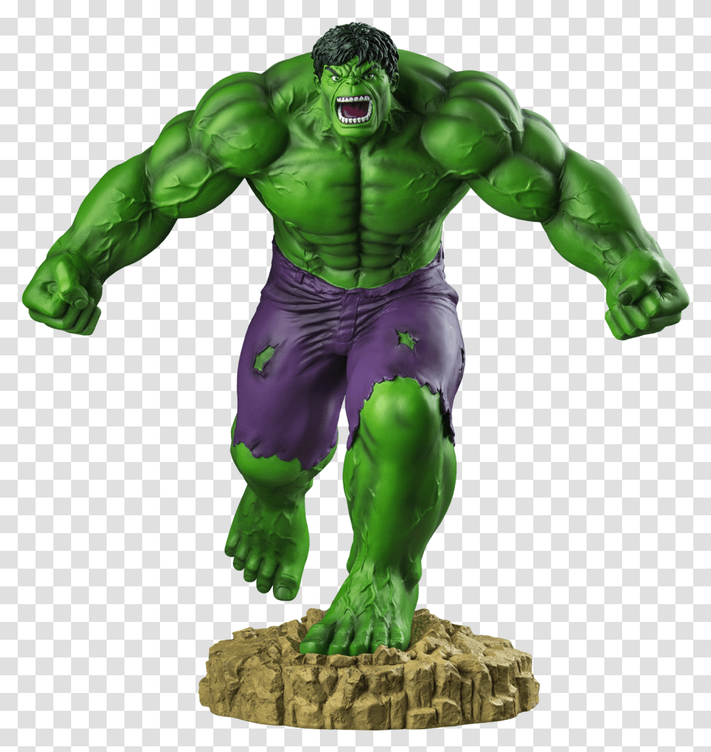 Hulk Statue Icon Collectables, Alien, Figurine, Toy, Costume Transparent Png