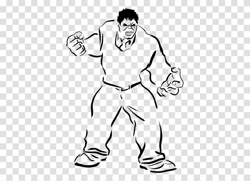 Hulk Tegning, Gray, World Of Warcraft Transparent Png