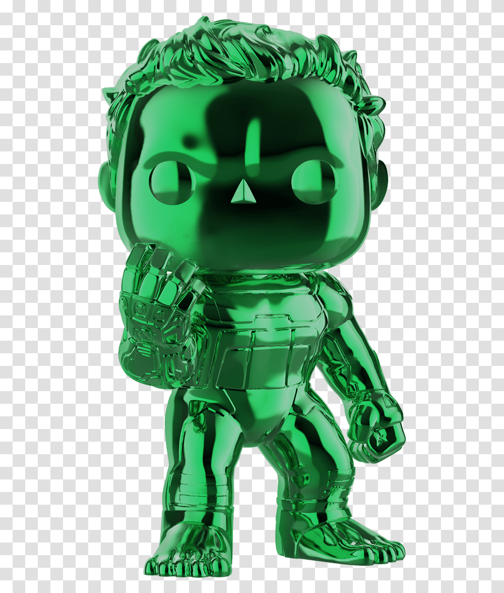 Hulk With Infinity Gauntlet 6 Funko Pop Pre Order Funko Pop Hulk Chrome, Toy, Green, Robot, Helmet Transparent Png