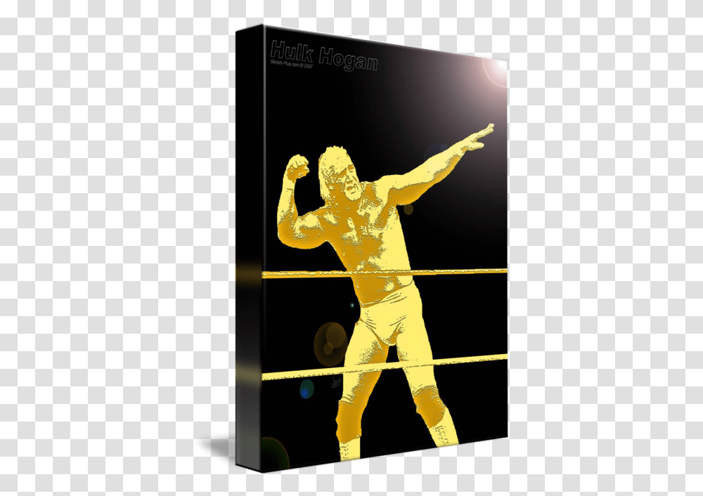 Hulkhogan By Sketch Plus For Volleyball, Person, Sport, Poster, Boxing Transparent Png