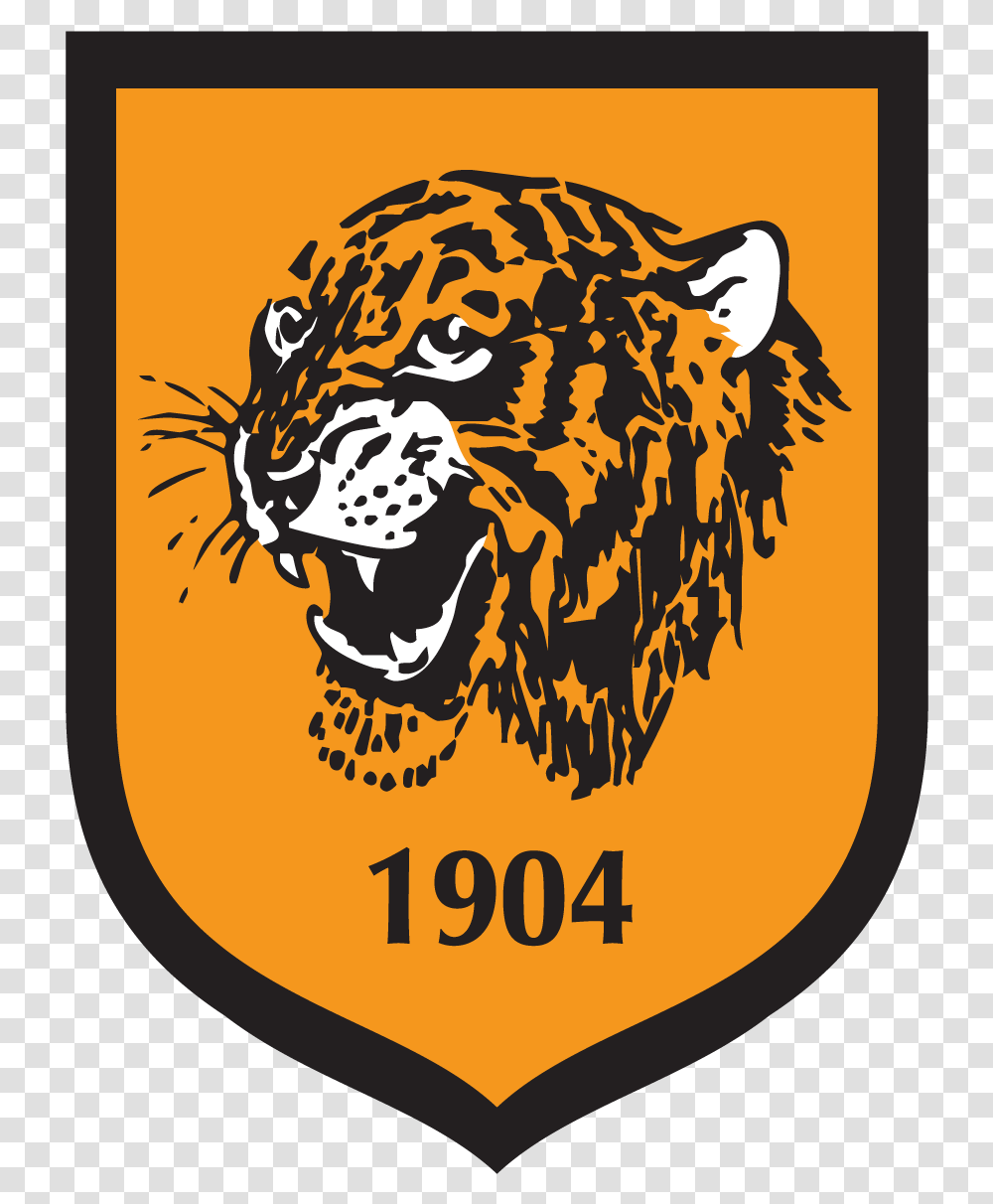 Hull City Fc Tigers Football Club Crest Logo Vector Hull City Fc Logo, Wildlife, Animal, Mammal, Poster Transparent Png