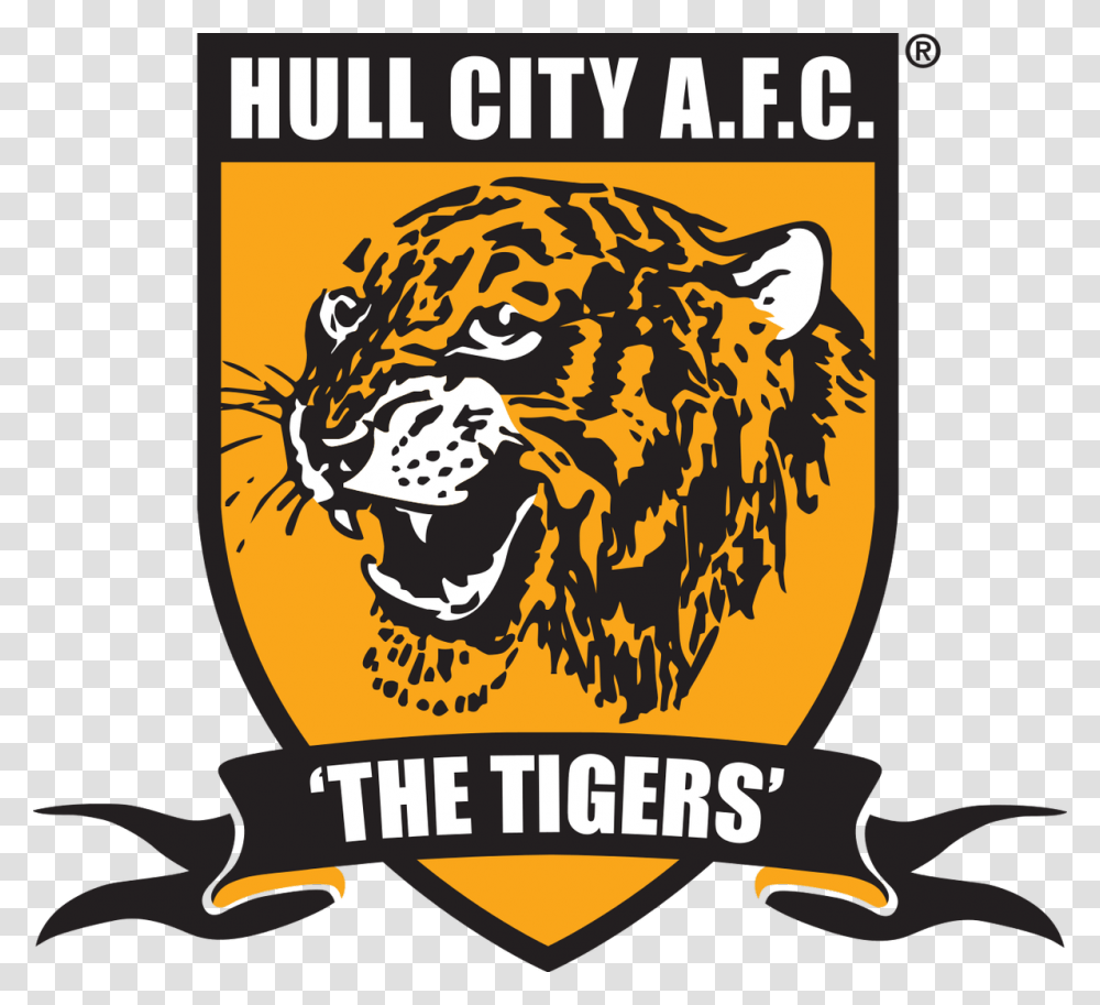 Hull City Logo, Animal, Wildlife, Mammal, Label Transparent Png