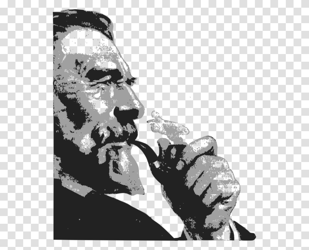 Human Behaviorheadart Man Smoking Pipe, Hand, Fist, Person Transparent Png