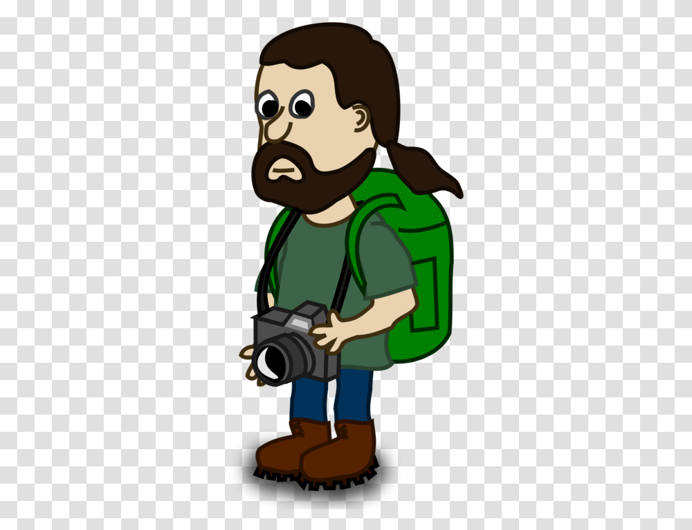 Human Behaviorplaythumb Clip Art Characters, Photographer, Camera, Electronics, Photography Transparent Png