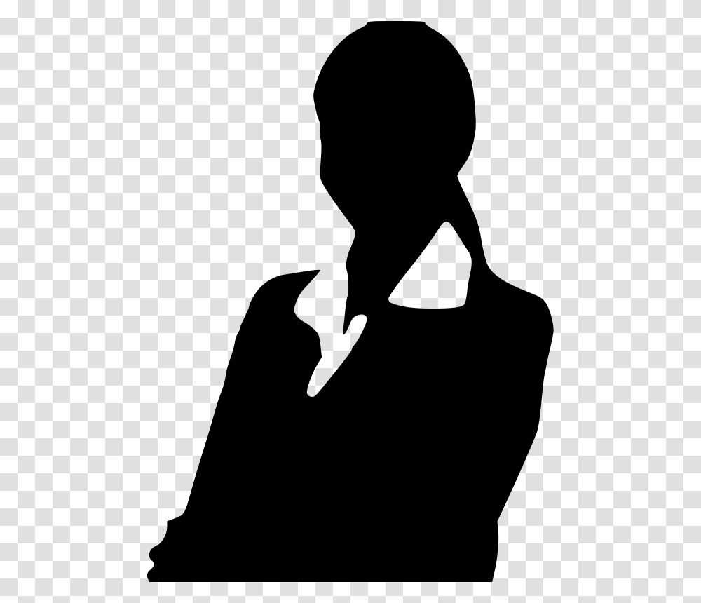 Human Behaviorsilhouetteneck Professional Woman Face Silhouette, Gray, World Of Warcraft Transparent Png