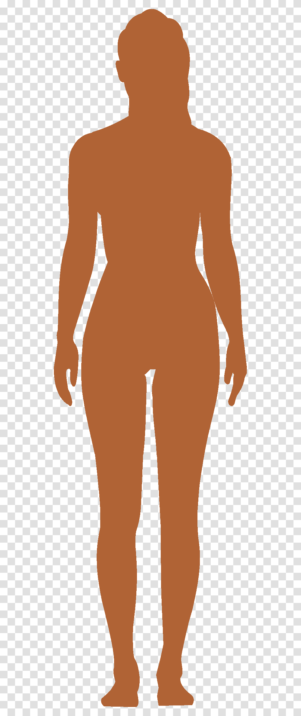 Human Body Outline Female Human Body, Pants, Back, Person Transparent Png