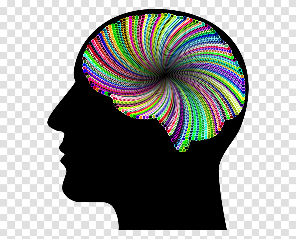 Human Brain Brain Tumor Human Head, Pattern, Ornament, Fractal, Spiral Transparent Png