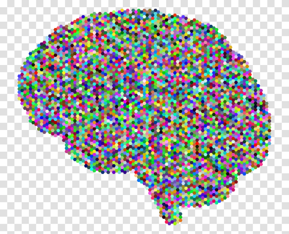 Human Brain Computer Icons Drawing Skull, Lighting, Pattern, Rug Transparent Png